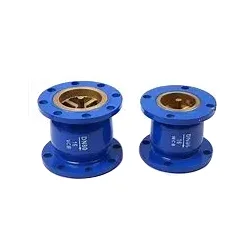 I -cast ang bakal na silencing flange check valve