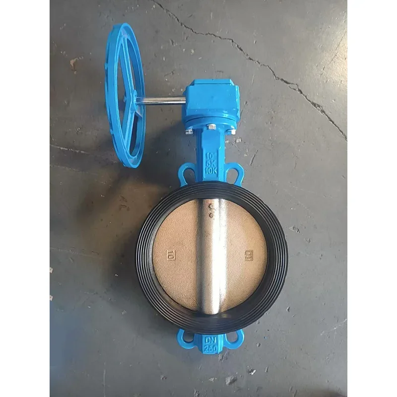 Uri ng Fire Pipeline Clamp Soft Seal Butterfly Valve