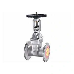 Hindi kinakalawang na asero bukas na stem soft seal flange gate valve